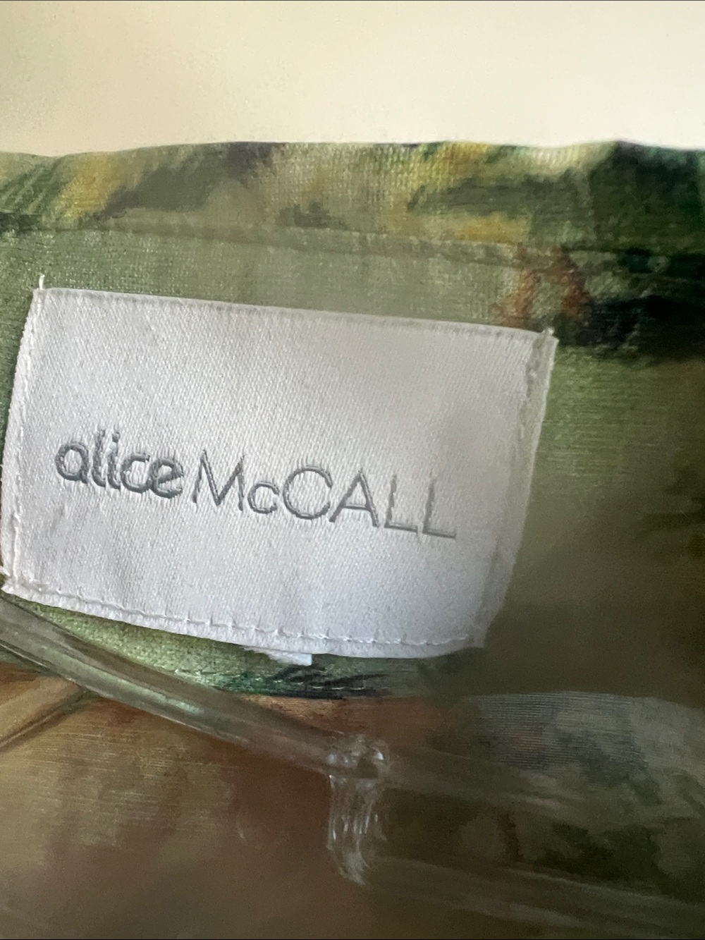 Alice McCall Old World Print Shear Dress with romper liner - Picture 6 of 13